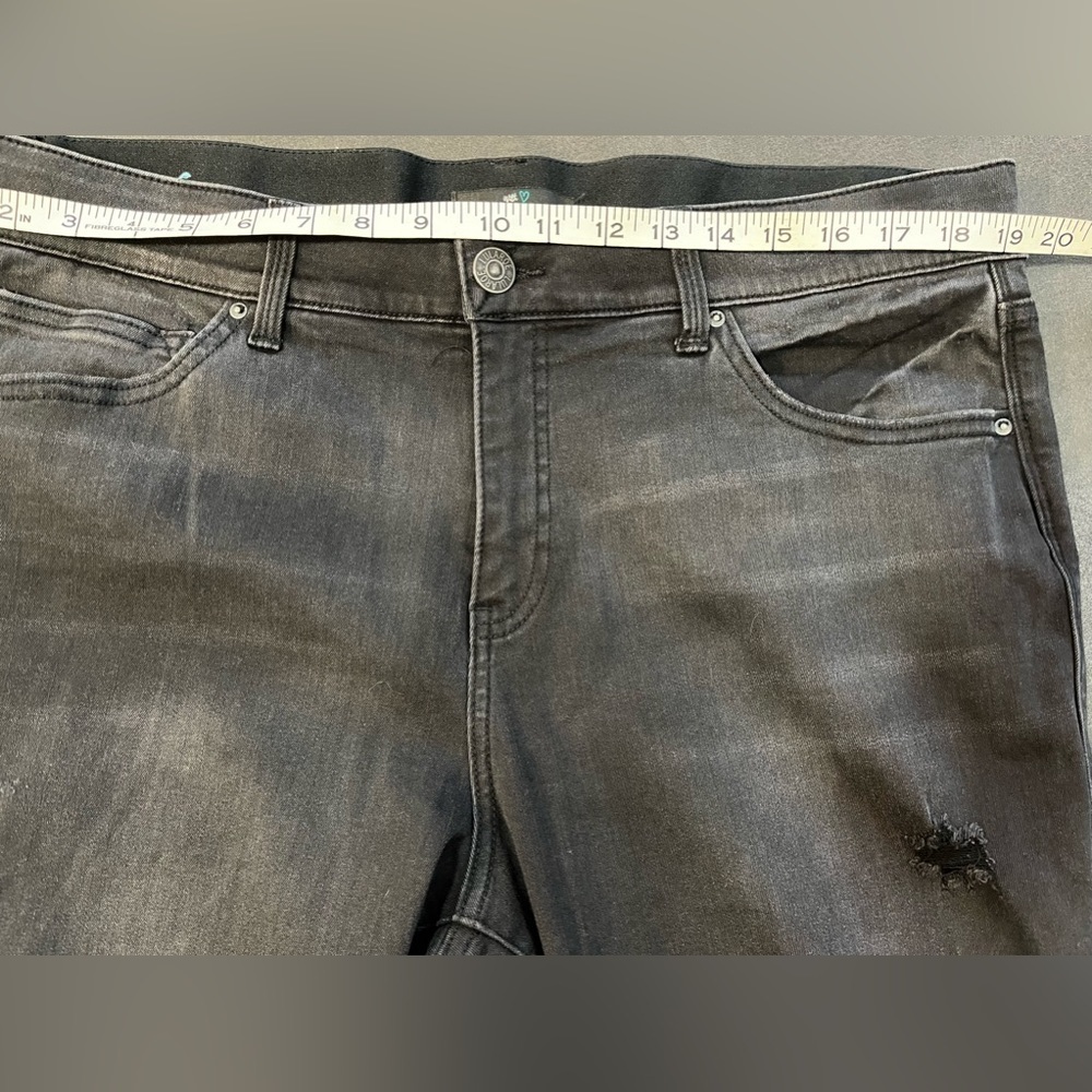Lularoe Womens Simply Comfortable Distressed Stretchy Comfort Waist Jeans Sz 36 - Picture 11 of 14